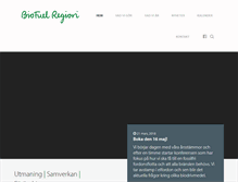 Tablet Screenshot of biofuelregion.se